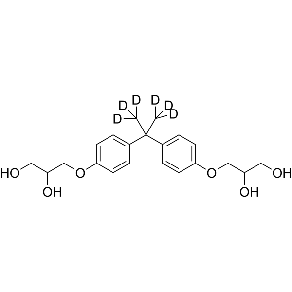 Bisphenol A bis(2,3-dihydroxypropyl) ether-d6